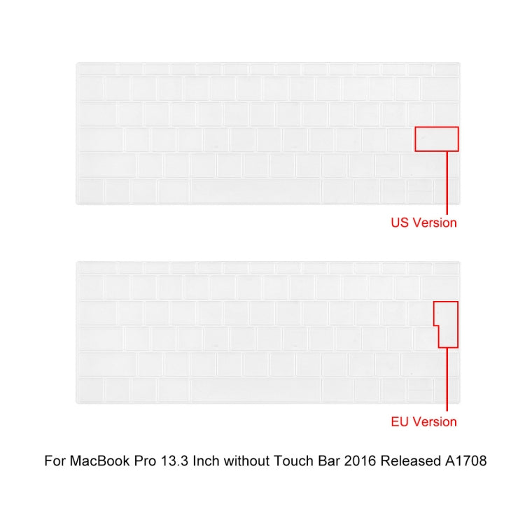 For MacBook Pro 13.3 A1708 ENKAY Hat-Prince 3 in 1 Spaceman Pattern Laotop Protective Crystal Case with TPU Keyboard Film / Anti-dust Plugs, Version:US(Spaceman No.1) - MacBook Pro Cases by ENKAY | Online Shopping South Africa | PMC TechLife | Buy Now Pay Later Mobicred