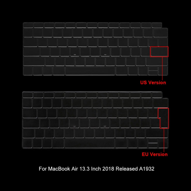 For MacBook Air 13.3 2018 A1932 ENKAY Hat-Prince 3 in 1 Spaceman Pattern Laotop Protective Crystal Case with TPU Keyboard Film / Anti-dust Plugs, Version:EU(Spaceman No.5) - free shipping - PMC TechLife - Order now!