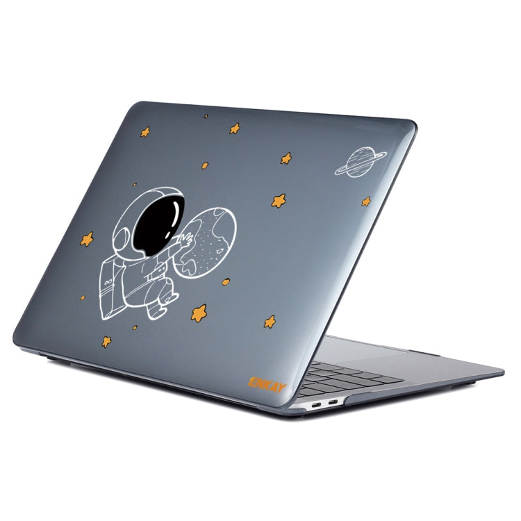 For MacBook Pro 13.3 A2251/A2289/A2338 ENKAY Hat-Prince 3 in 1 Spaceman Pattern Laotop Protective Crystal Case with TPU Keyboard Film / Anti-dust Plugs, Version:EU(Spaceman No.5) - free shipping - PMC TechLife - Order now!
