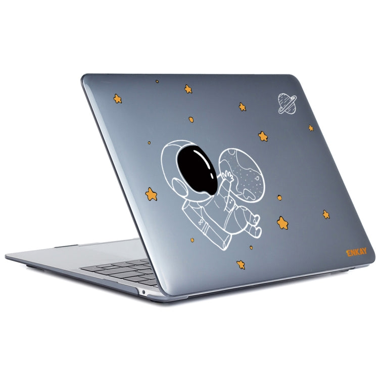 For MacBook Pro 13.3 A2251/A2289/A2338 ENKAY Hat-Prince 3 in 1 Spaceman Pattern Laotop Protective Crystal Case with TPU Keyboard Film / Anti-dust Plugs, Version:EU(Spaceman No.5) - free shipping - PMC TechLife - Order now!