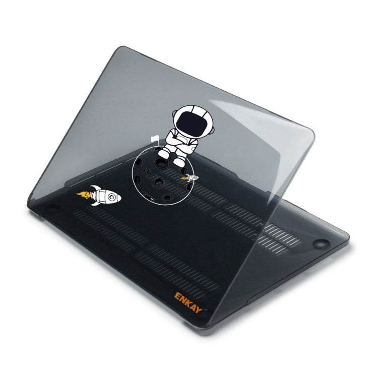For MacBook Pro 15.4 A1707/A1990 ENKAY Hat-Prince 3 in 1 Spaceman Pattern Laotop Protective Crystal Case with TPU Keyboard Film / Anti-dust Plugs, Version:US(Spaceman No.4) - free shipping - PMC TechLife - Order now!