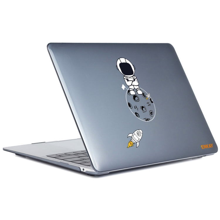 For MacBook Pro 16.1 A2141 ENKAY Hat-Prince 3 in 1 Spaceman Pattern Laotop Protective Crystal Case with TPU Keyboard Film / Anti-dust Plugs, Version:EU(Spaceman No.4) - free shipping - PMC TechLife - Order now!