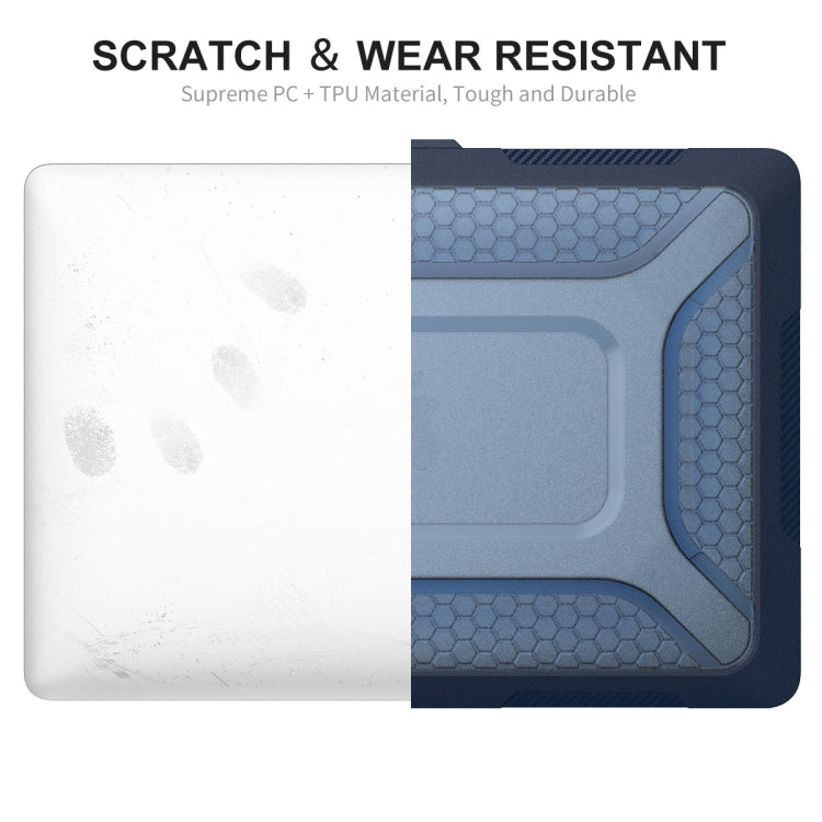 For MacBook Pro 13.3 A2251/A2289/A2338 ENKAY Hat-Prince 3 in 1 Protective Bracket  Case Cover Hard Shell with TPU Keyboard Film / Anti-dust Plugs, Version:US(Black) - MacBook Pro Cases by ENKAY | Online Shopping South Africa | PMC TechLife | Buy Now Pay Later Mobicred