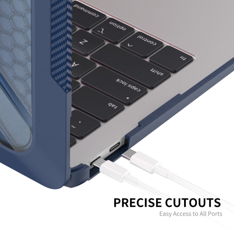 For MacBook Pro 13.3 A2251/A2289/A2338 ENKAY Hat-Prince 3 in 1 Protective Bracket  Case Cover Hard Shell with TPU Keyboard Film / Anti-dust Plugs, Version:US(Black) - MacBook Pro Cases by ENKAY | Online Shopping South Africa | PMC TechLife | Buy Now Pay Later Mobicred