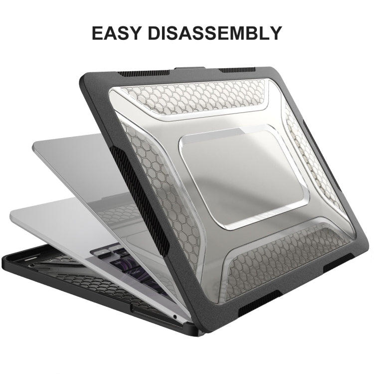For MacBook Air 13.6 A2681 ENKAY Hat-Prince 3 in 1 Protective Bracket  Case Cover Hard Shell with TPU Keyboard Film / Anti-dust Plugs, Version:US(Khaki) - MacBook Air Cases by ENKAY | Online Shopping South Africa | PMC TechLife