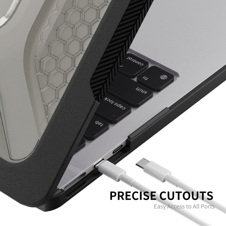 For MacBook Air 13.6 2022/2024  A2681 (M2) / A3113  (M3) ENKAY Hat-Prince 3 in 1 Protective Bracket  Case Cover Hard Shell with TPU Keyboard Film / Anti-dust Plugs, Version:EU(Blue) - free shipping - PMC TechLife - Order now!