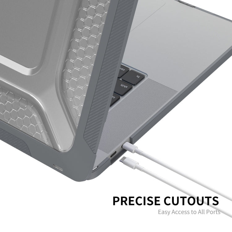 For MacBook Pro 16 A2141 ENKAY Hat-Prince 3 in 1 Protective Bracket  Case Cover Hard Shell with TPU Keyboard Film / Anti-dust Plugs, Version:EU(Khaki) - free shipping - PMC TechLife - Order now!