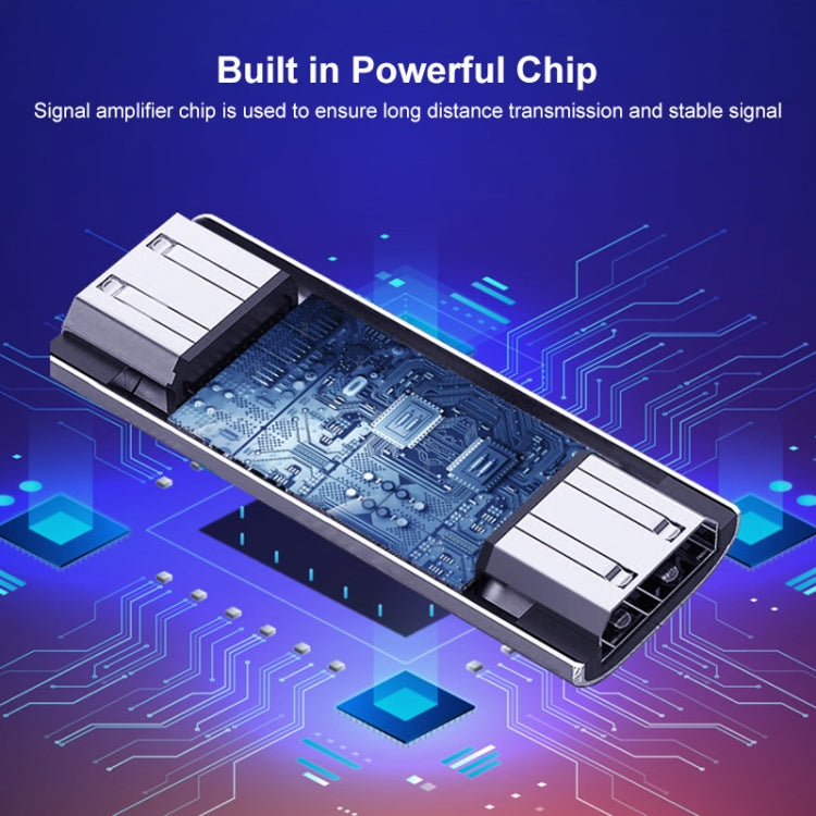 JUNSUNMAY 8K 30m HDMI Adapter Signal Amplifier HDMI Repeater Extender(Grey) - free shipping - PMC TechLife - Order now!