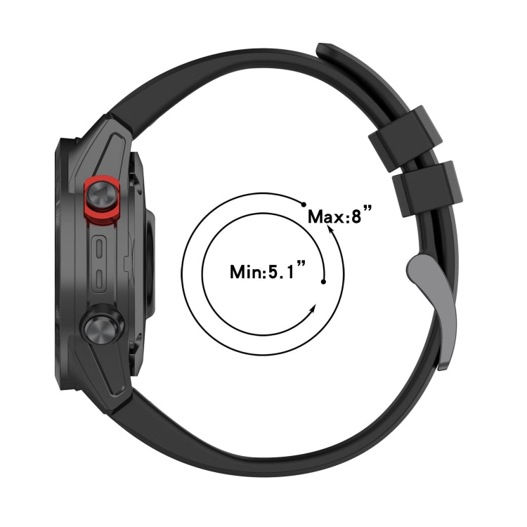 Compatible with Garmin Descent MK 2 26mm Two-Color Sports Silicone Watch Band(Army Green + Black) - free shipping - PMC TechLife - Order now!