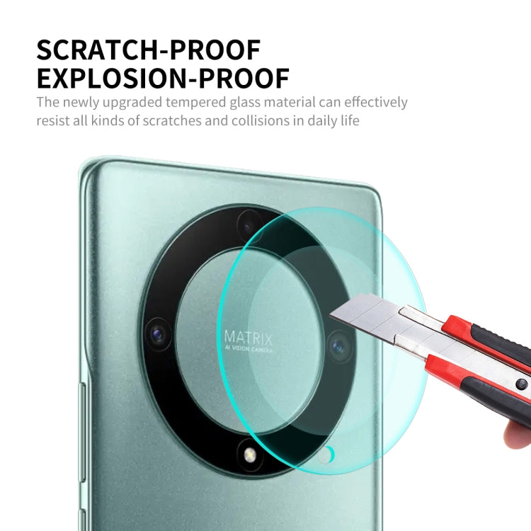 For Honor Magic5 Lite / X9A  ENKAY Hat-Prince 0.2mm 9H Rear Camera Lens Tempered Glass Film - Honor Tempered Glass by ENKAY | Online Shopping South Africa | PMC TechLife | Buy Now Pay Later Mobicred