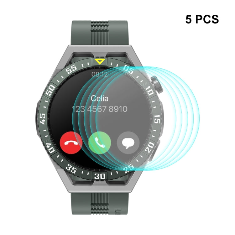 5 PCS For HUAWEI WATCH GT 3 SE ENKAY Hat-Prince 0.2mm 9H Tempered Glass Screen Protector Watch Film - Screen Protector by ENKAY | Online Shopping South Africa | PMC TechLife | Buy Now Pay Later Mobicred