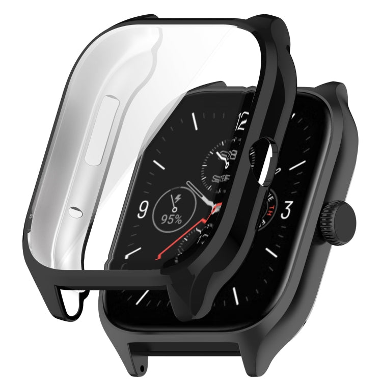 For Amazfit GTS 4 TPU Full-Enclosed Watch Case(Black) - Watch Cases by PMC TechLife | Online Shopping South Africa | PMC TechLife | Buy Now Pay Later Mobicred