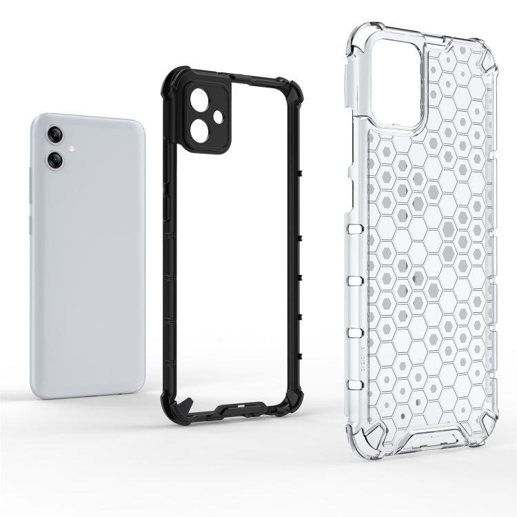 For Samsung Galaxy A04e 4G Honeycomb Phone Case(Black) - Galaxy Phone Cases by PMC TechLife | Online Shopping South Africa | PMC TechLife