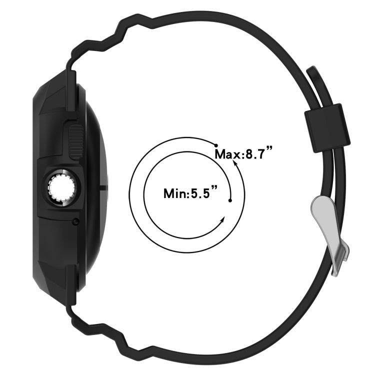 For Google Pixel Watch Integrated Fully Enclosed Silicone Watch Band(Black) - free shipping - PMC TechLife - Order now!