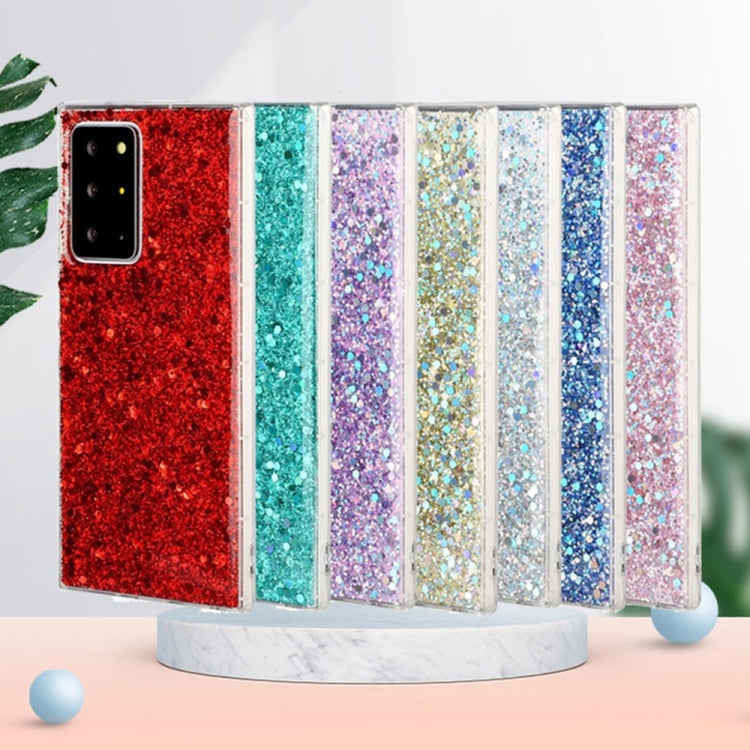 For Samsung Galaxy A03s EU Edition Glitter Sequins Epoxy TPU Phone Case(Blue) - free shipping - PMC TechLife - Order now!