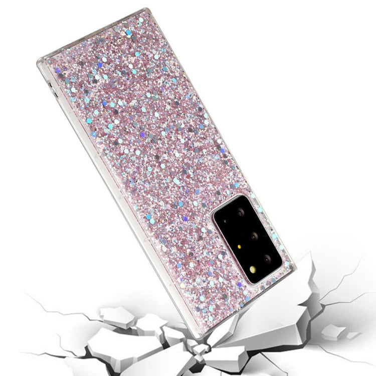 For Samsung Galaxy A03s EU Edition Glitter Sequins Epoxy TPU Phone Case(Blue) - free shipping - PMC TechLife - Order now!