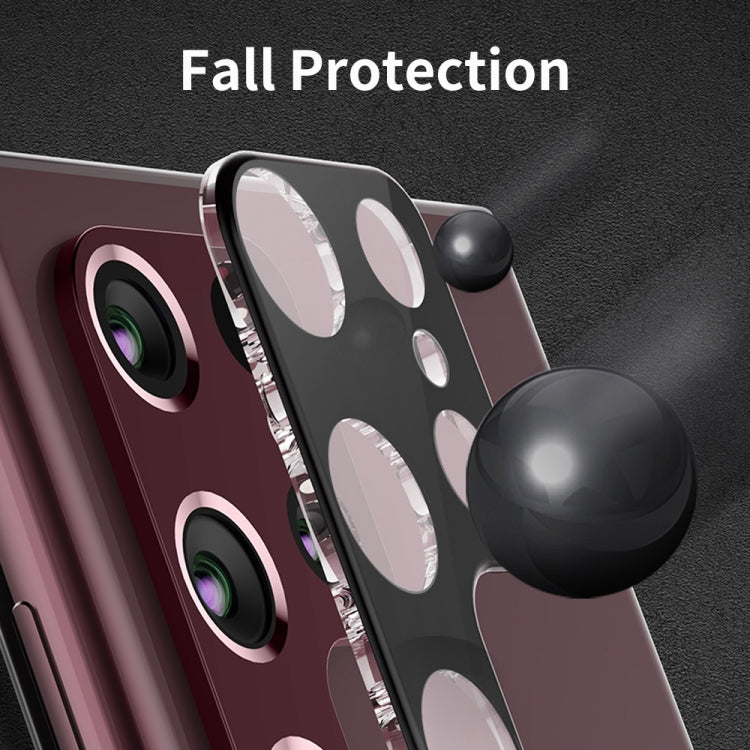 2pcs For Samsung Galaxy S23 Ultra 5G ENKAY 9H Rear Camera Lens Tempered Glass Film(Black) - free shipping - PMC TechLife - Order now!