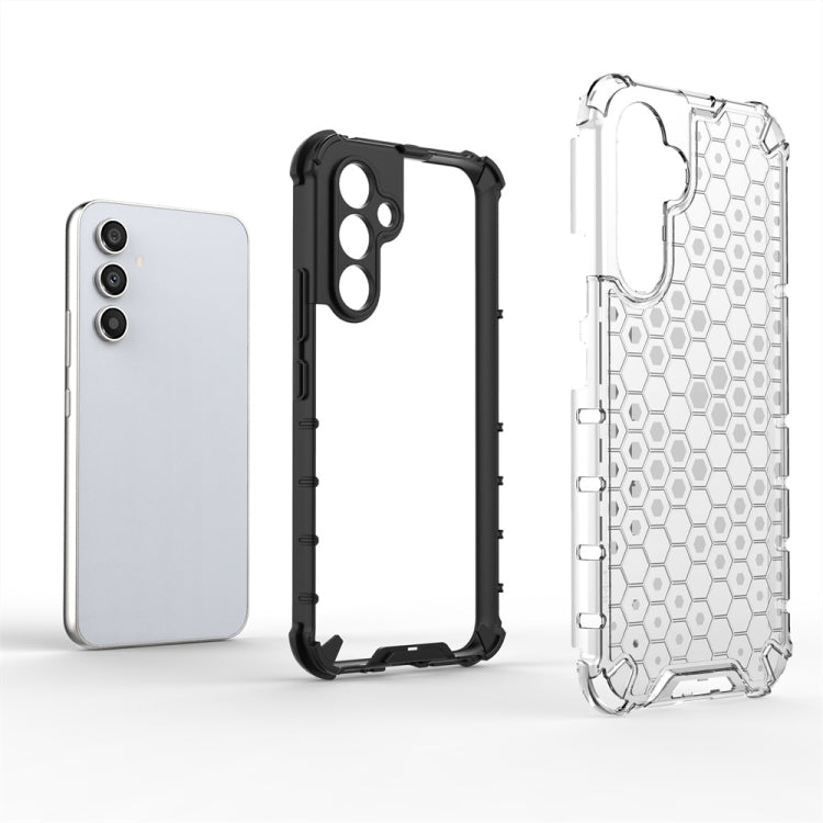 For Samsung Galaxy A34 5G Honeycomb Shockproof Phone Case(Black) - free shipping - PMC TechLife - Order now!