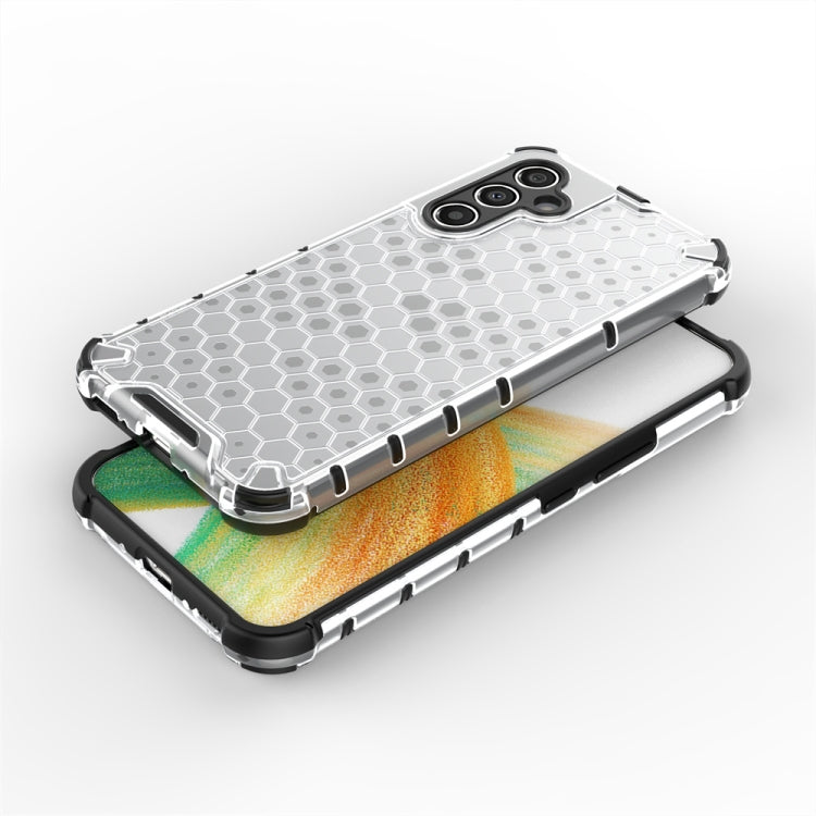 For Samsung Galaxy A34 5G Honeycomb Shockproof Phone Case(White) - free shipping - PMC TechLife - Order now!