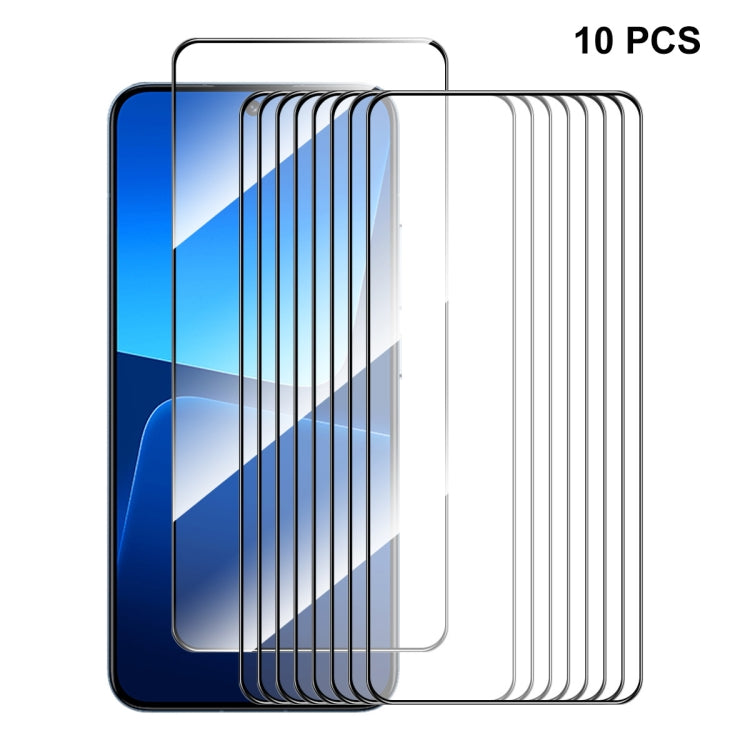 For Xiaomi 13 10pcs ENKAY Full Glue 0.26mm 9H 2.5D Tempered Glass Full Film - free shipping - PMC TechLife - Order now!