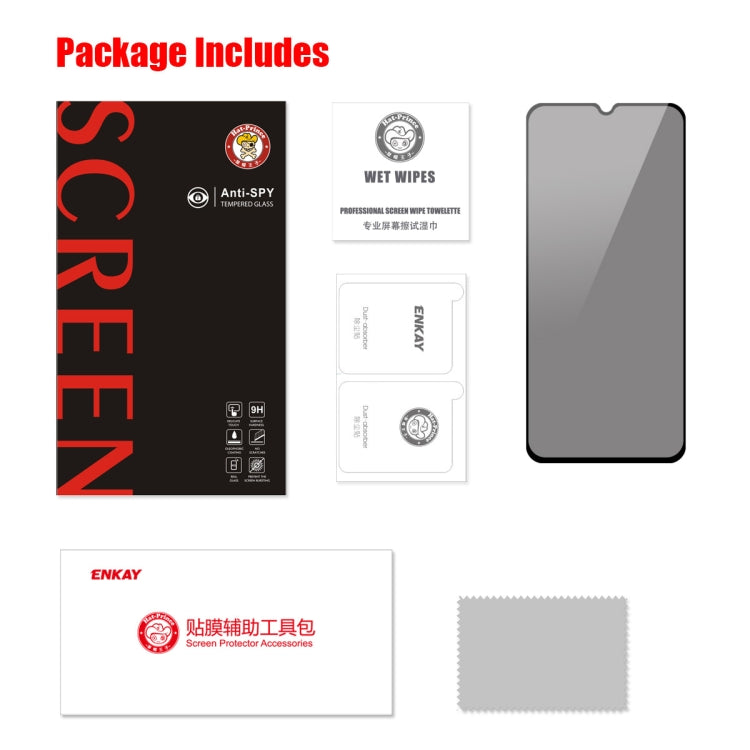 For Samsung Galaxy A14 5G ENKAY 28 Degree Anti-peeping Tempered Glass Full Screen Film - free shipping - PMC TechLife - Order now!