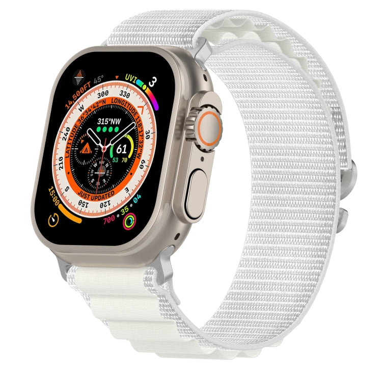 Double Color Nylon Watch Band For Apple Watch Series 8&7 45mm / SE 2&6&SE&5&4 44mm / 3&2&1 42mm(Starlight) - free shipping - PMC TechLife - Order now!