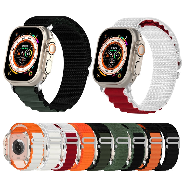 Double Color Nylon Watch Band For Apple Watch Series 9&8&7 41mm / SE 3&SE 2&6&SE&5&4 40mm / 3&2&1 38mm(Starlight) - free shipping - PMC TechLife - Order now!