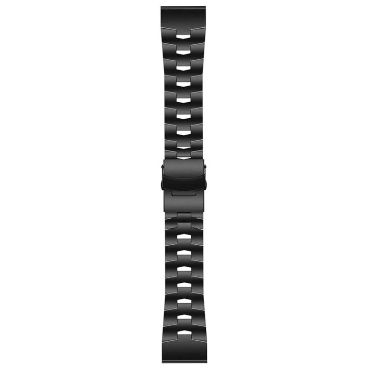 Compatible with Garmin Fenix 7 Solar 22mm Titanium Alloy Quick Release Watch Band(Black) - free shipping - PMC TechLife - Order now!