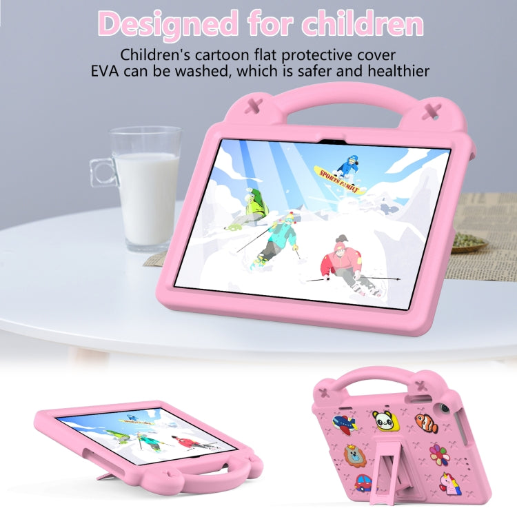 For Lenovo Tab M10 3rd Gen TB328FU / TB328XU 2022 10.1 Handle Kickstand Children EVA Shockproof Tablet Case(Pink) - free shipping - PMC TechLife - Order now!