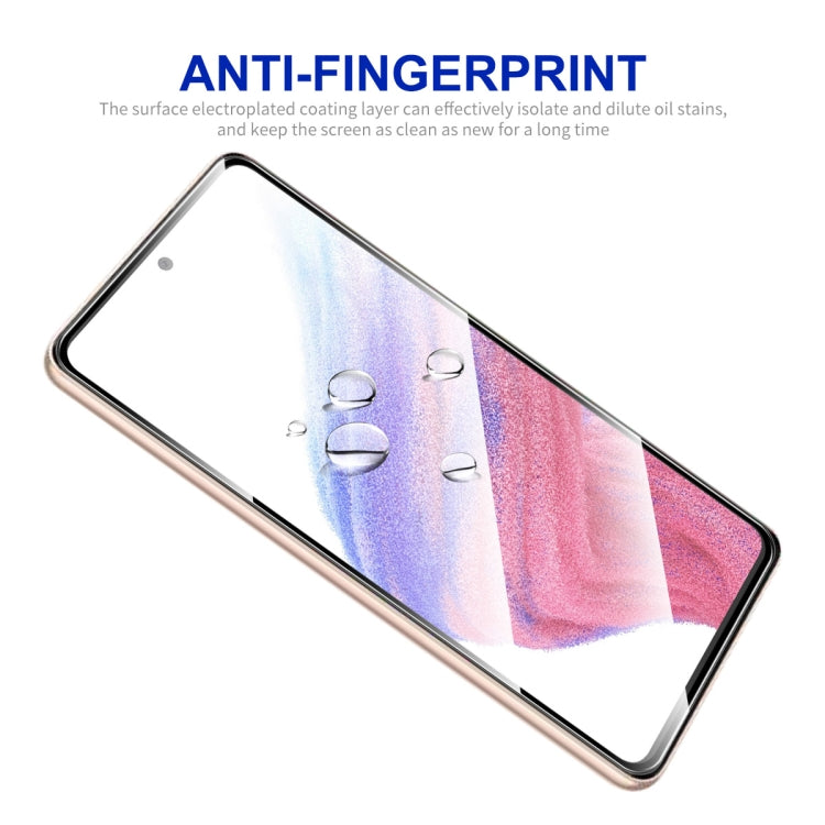 For Samsung Galaxy A54 5G 5pcs ENKAY Hat-Prince Full Glue 0.26mm 9H 2.5D Tempered Glass Full Film - free shipping - PMC TechLife - Order now!