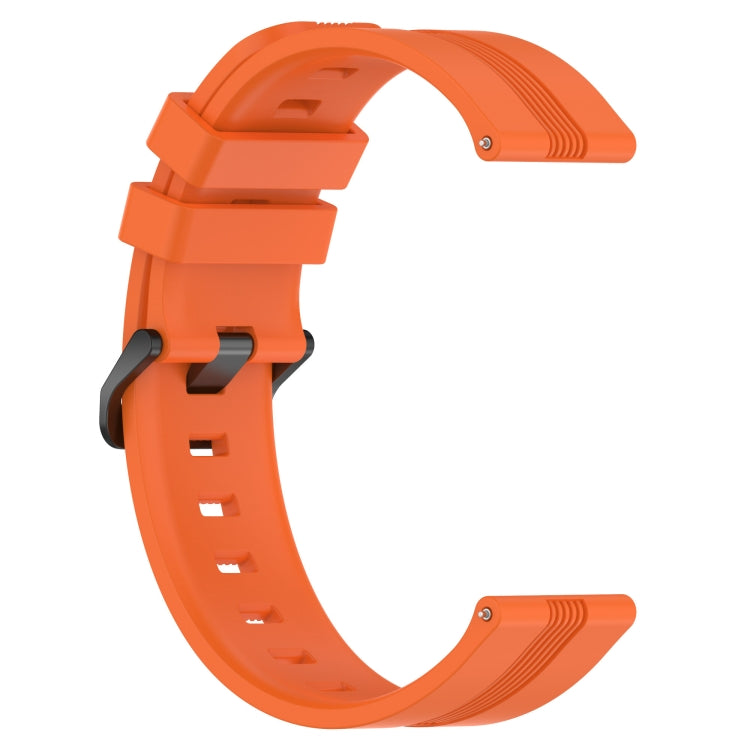 For Huawei Watch GT3 SE 22mm Concave Striped Slicone Watch Band(Orange) - free shipping - PMC TechLife - Order now!