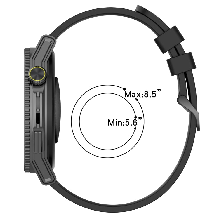 For Huawei Watch GT3 SE 22mm Concave Striped Slicone Watch Band(Army Green) - Watch Bands by PMC TechLife | Online Shopping South Africa | PMC TechLife | Buy Now Pay Later Mobicred