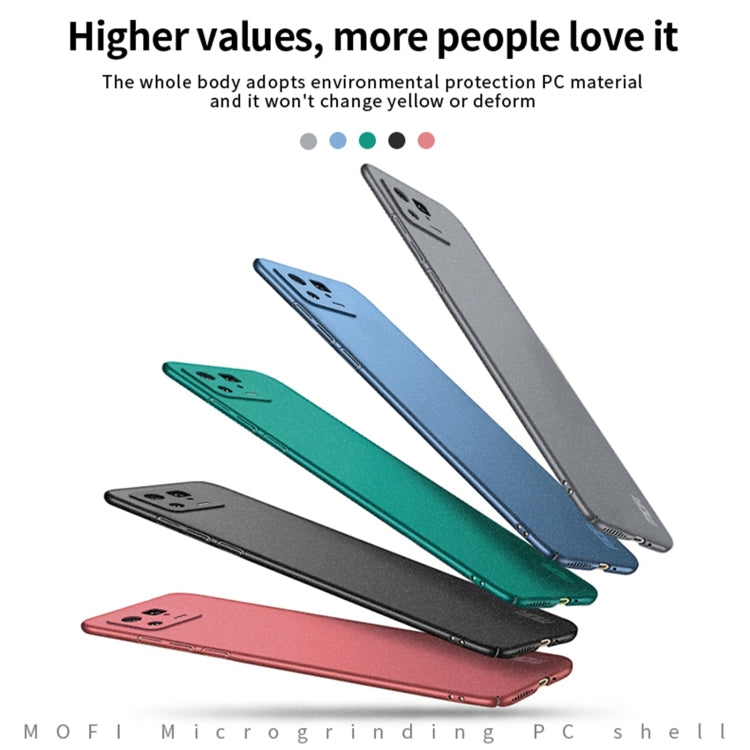 For Xiaomi 13 MOFI Fandun Series Frosted Ultra-thin PC Hard Phone Case(Red) - free shipping - PMC TechLife - Order now!
