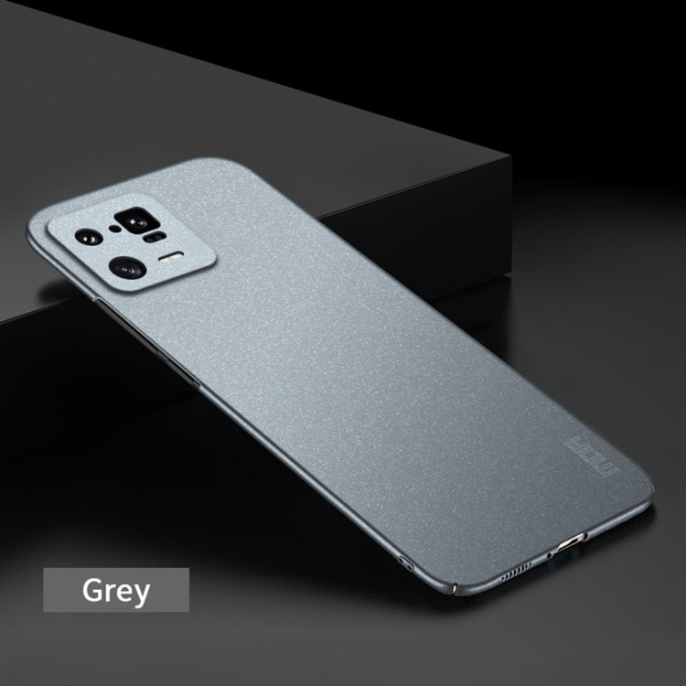 For Xiaomi 13 Pro MOFI Fandun Series Frosted Ultra-thin PC Hard Phone Case(Gray) - free shipping - PMC TechLife - Order now!