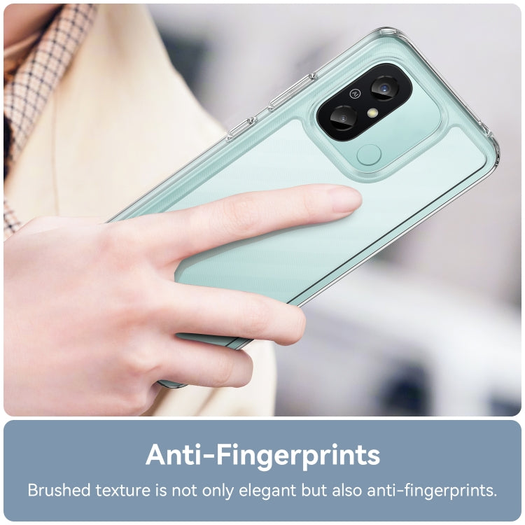 For Xiaomi Redmi 12C Colorful Series Acrylic + TPU Phone Case(Transparent) - free shipping - PMC TechLife - Order now!