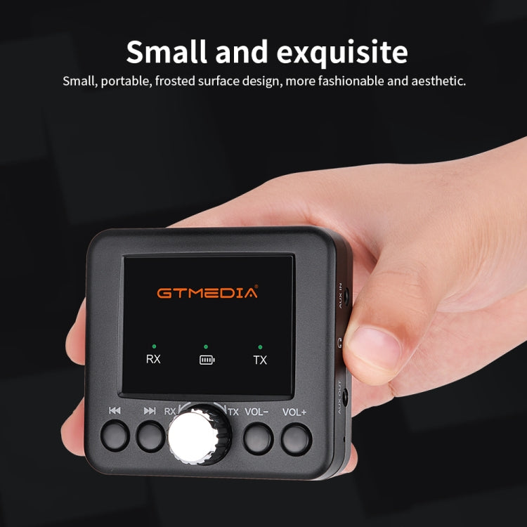 GTMEDIA RT05 Bluetooth 5.0 Audio Receiver & Transmitter 2 in 1 Adapter - Audio Receiver Transmitter by PMC TechLife | Online Shopping South Africa | PMC TechLife