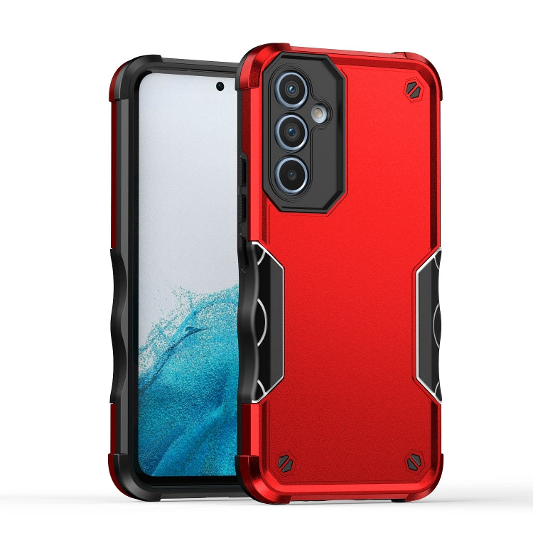 For Samsung Galaxy A54 5G Non-slip Shockproof Armor Phone Case(Red) - free shipping - PMC TechLife - Order now!
