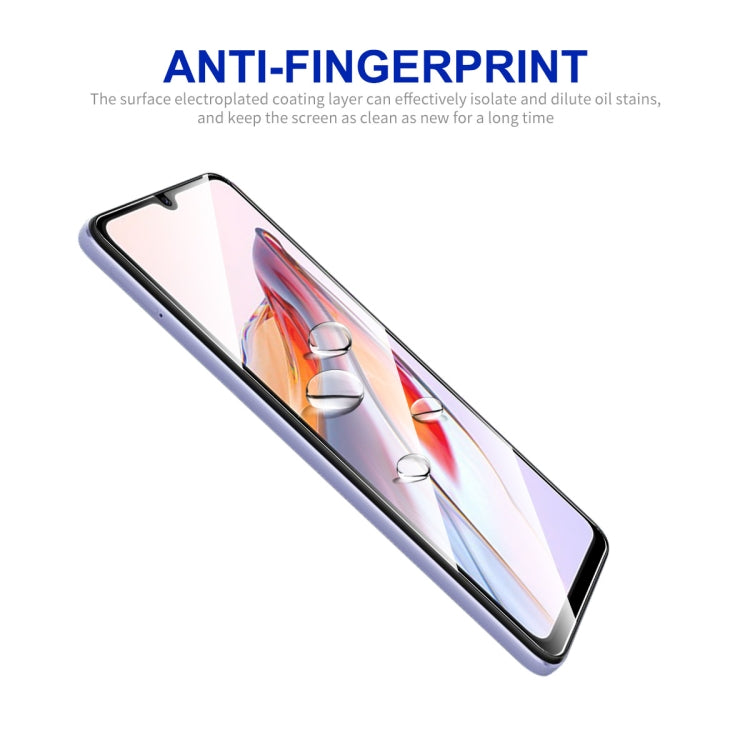 For Xiaomi Redmi 12C / Poco C55 10pcs ENKAY Hat-Prince Full Glue 0.26mm 9H 2.5D Tempered Glass Full Film -  by ENKAY | Online Shopping South Africa | PMC TechLife | Buy Now Pay Later Mobicred