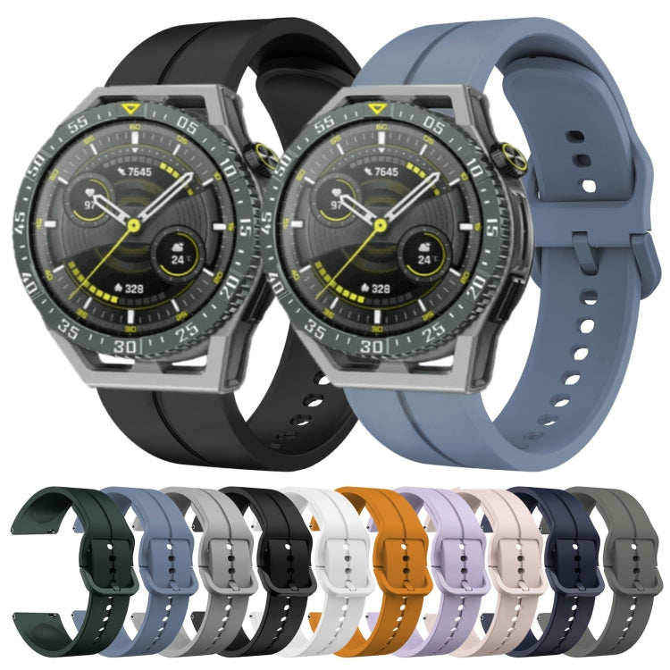 For Huawei Watch GT 3 SE 22mm Loop Silicone Watch Band(Dark Grey) - Watch Bands by PMC TechLife | Online Shopping South Africa | PMC TechLife | Buy Now Pay Later Mobicred