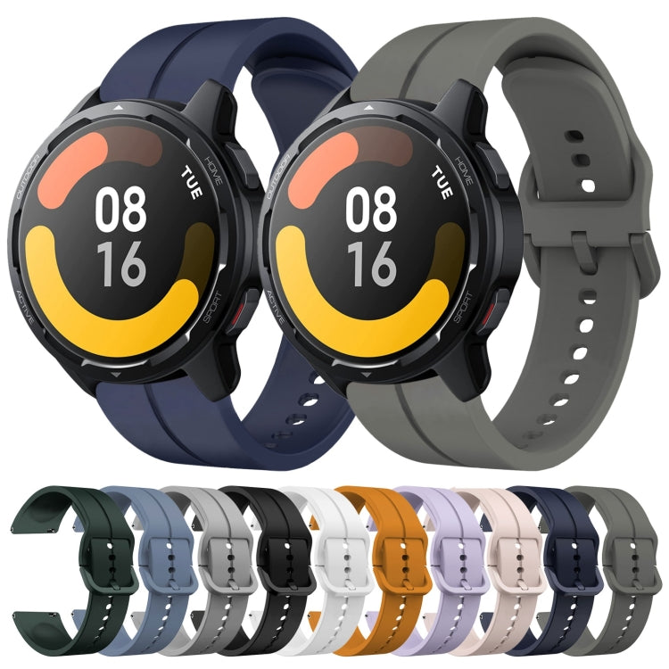 For Xiaomi MI Watch S1 Active 22mm Loop Silicone Watch Band(Black) - free shipping - PMC TechLife - Order now!