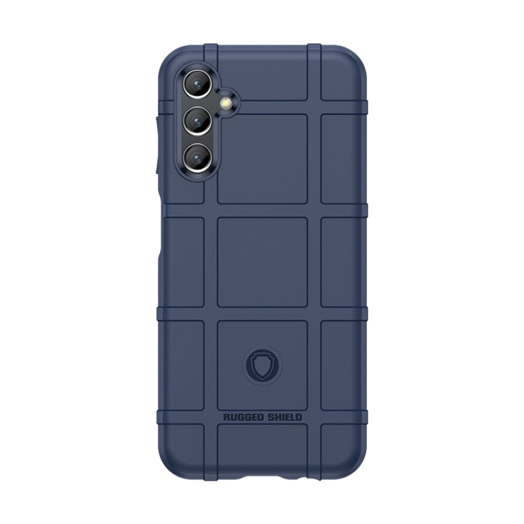 For Samsung Galaxy A24 4G Full Coverage Shockproof TPU Phone Case(Blue) - Galaxy Phone Cases by PMC TechLife | Online Shopping South Africa | PMC TechLife | Buy Now Pay Later Mobicred