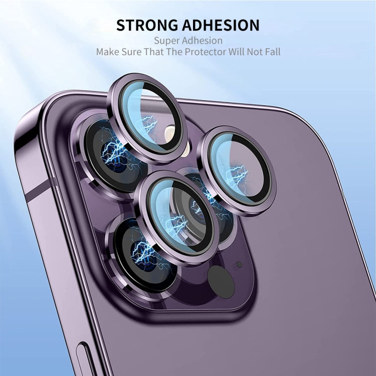 For iPhone 14 / 14 Plus ENKAY AR Anti-reflection Camera Lens Glass Full Film(Red) - iPhone 14 Tempered Glass by ENKAY | Online Shopping South Africa | PMC TechLife | Buy Now Pay Later Mobicred