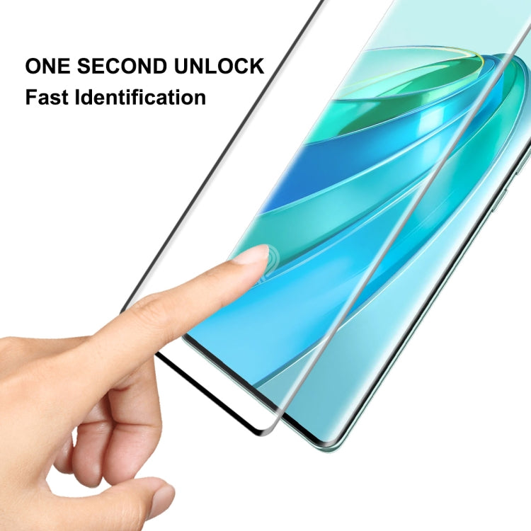 For Honor X9A / Magic5 Lite 2pcs ENKAY 0.26mm 3D Hot Bending Tempered Glass Full Film with Lens Film - Honor Tempered Glass by ENKAY | Online Shopping South Africa | PMC TechLife | Buy Now Pay Later Mobicred