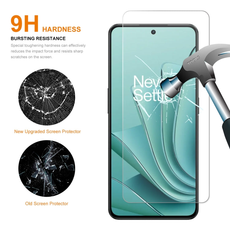 For OnePlus Ace 2V 5pcs ENKAY Hat-Prince 0.26mm 9H 2.5D High Aluminum-silicon Tempered Glass Film - free shipping - PMC TechLife - Order now!