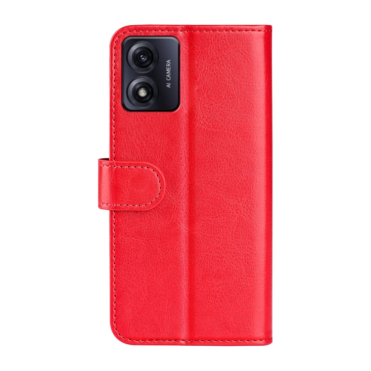 For Motorola Moto E13 R64 Texture Horizontal Flip Leather Phone Case(Red) - free shipping - PMC TechLife - Order now!