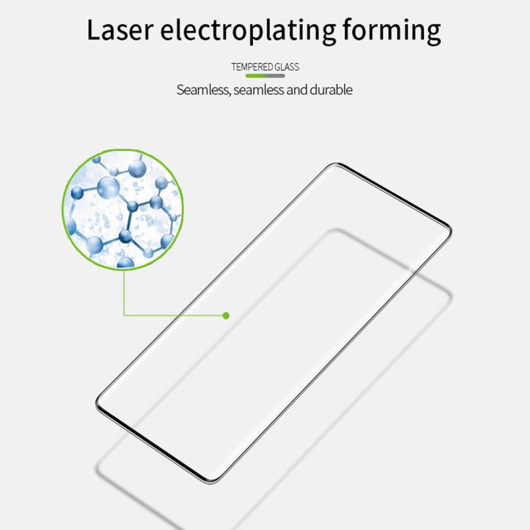 For OnePlus Ace 2 PINWUYO 9H 3D Hot Bending Tempered Glass Film(Black) - OnePlus Tempered Glass by PINWUYO | Online Shopping South Africa | PMC TechLife | Buy Now Pay Later Mobicred