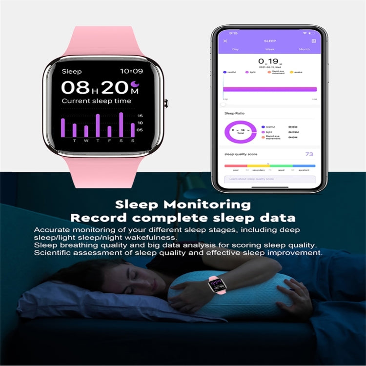 Y9 Pro 1.85 inch Color Screen Smart Watch,Support Heart Rate Monitoring / Blood Pressure Monitoring(Black) - Smart Wristbands by PMC TechLife | Online Shopping South Africa | PMC TechLife | Buy Now Pay Later Mobicred