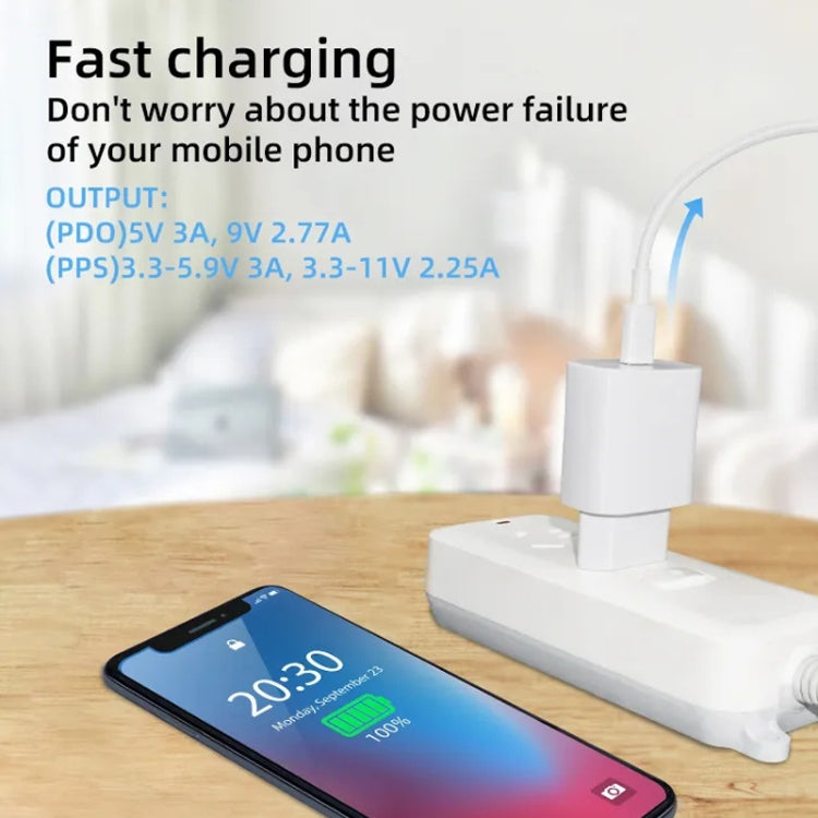 TA800 PD / PPS 25W Type-C Port Charger for Samsung, EU Plug(White) - free shipping - PMC TechLife - Order now!
