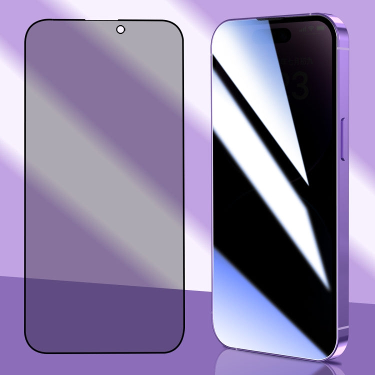 For iPhone 14 Pro Max ENKAY Hat-Prince 25 Degree Privacy 8K UHD AGC Tempered Glass Film - iPhone 14 Pro Max Tempered Glass by ENKAY | Online Shopping South Africa | PMC TechLife