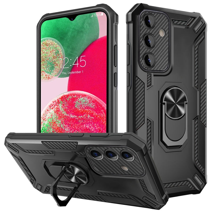 For Samsung Galaxy A54 5G Warship Armor 2 in 1 Shockproof Phone Case(Black) - Galaxy Phone Cases by PMC TechLife | Online Shopping South Africa | PMC TechLife | Buy Now Pay Later Mobicred